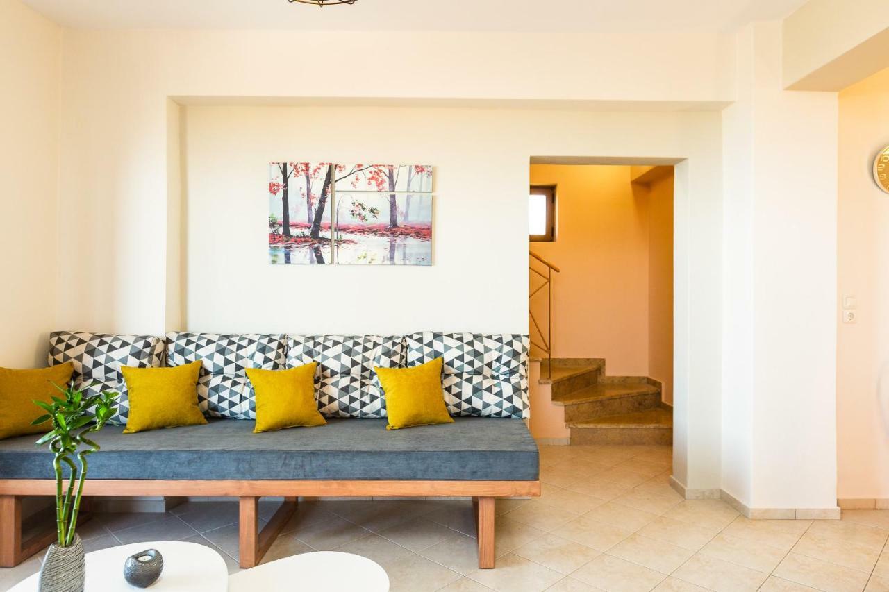 Maroulas Villas Ioanna & Stavros, Private Pools, Bbq & Seaview, By Thinkvilla Экстерьер фото
