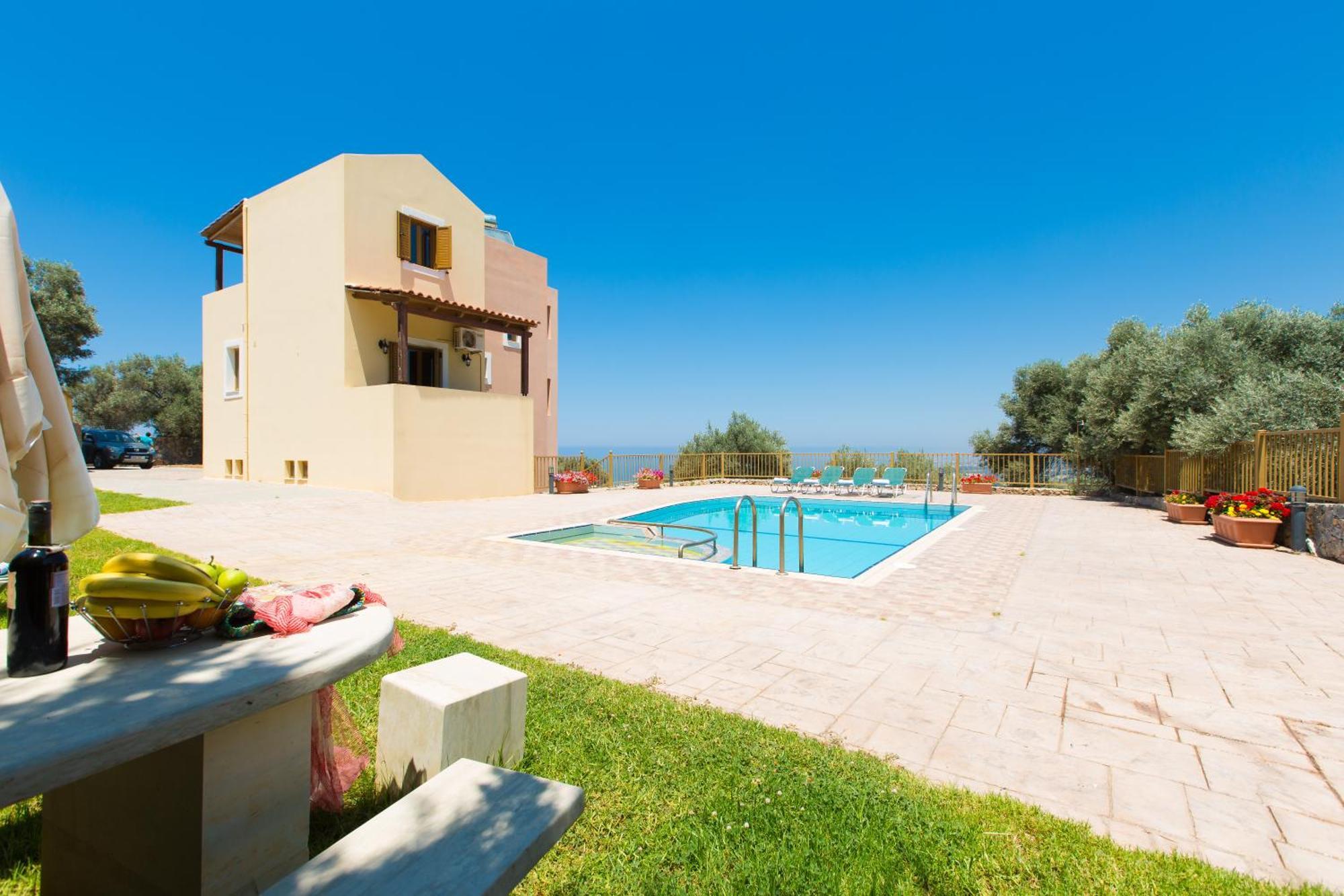 Maroulas Villas Ioanna & Stavros, Private Pools, Bbq & Seaview, By Thinkvilla Экстерьер фото